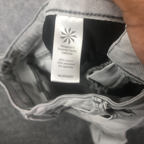 Athleta Skulptek Jeans Size 4 Slimming Shaping Denim Light Wash Comfort Utility - Picture 6 of 13